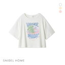 20%OFF スナイデルホームサーフプリントTシャツ トップス ルームウェア SNIDEL HOME レディース 全3色
