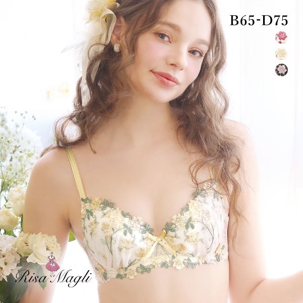 20％OFF リサマリ ナヨン ブラジャー BCD 谷間ブラ Risa Magli レディース 全3
