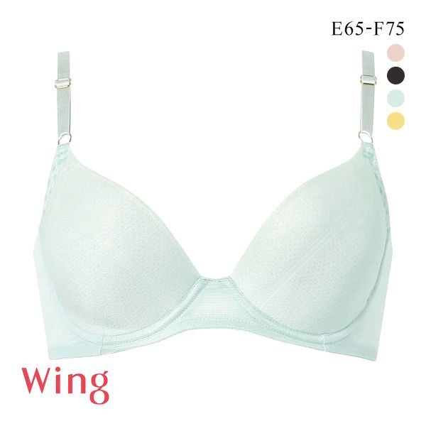 樂天商城 - 【20%OFF・4/27 09:59まで】 ワコール ウイング 夏のうすかるブラ ブラジャー 3/4カップ EF 夏ブラ 汗のベタつきを軽減 Wacoal Wing レディース 下着 全4色 E65-F75 ev_sp_20