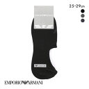 メール便(5) エンポリオ・アルマーニ フットカバー カバーソックス メンズ メッシュ カジュアル EMPORIO ARMANI 全3色 25-27cm-27-...