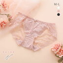 【メール便(5)】 ナルエー ランジェリー レーシーアップバックレース 総レース ショーツ M L スタンダード バックレース レディース 全3色 M-L