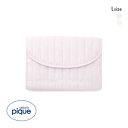 20%OFF ジェラートピケ ロゴ刺繍母子手帳ケースL ジャバラ ジェラピケ gelato pique 全2色
