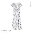 スナイデルホーム モダールテレコカシュクールワンピース カップ付き パジャマ ルームウェア SNIDEL HOME レディース 全3色