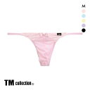 【ポイント3倍・6/25 23:59まで】36%OFF【メール便(3)】 ティーエム コレクション NewT2M2×レース cute Tバック ショーツ ビキニ M TM collection メンズ 全5色