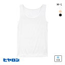 【メール便(15)】 ヒヤロン レディース タンクトップ インナー 接触冷感 全3色 M-L