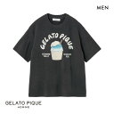 ジェラートピケ オム メンズ エアリーモコベアかき氷ジャガードプルオーバー ジェラピケ パジャマ ルームウェア gelato pique HOMME M-L
