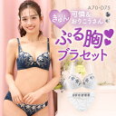 サンエイ 脇高 フルーレットパレス ブラセット ABCD 脇肉 はみ肉すっきり 脇寄せ ブラジャー ショーツ セット 美胸 谷間 丸胸 SANEI レディース 全2色 A70-M-D75-M