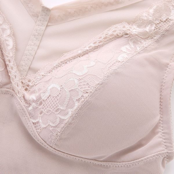 スリム魅せ メッシュボディシェイパー カップ付きタンクトップ M L LL ブラトップ 美姿勢 ムレナイ 着やせ 背中 スタイルアップ 補整 レディース M-LL 補正下着 shirohato-10218681 SHIROHATO(白鳩) サンプル画像2