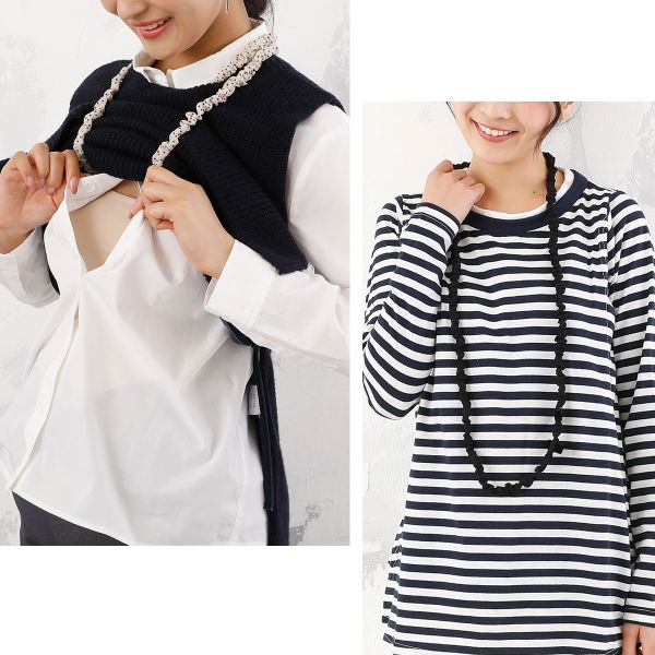 【10%OFF・12/26 09:59まで】 犬印 INUJIRUSHI らくらく授乳ストラップ レディース 全2色 【メール便(26)】 ev_sp_10 3