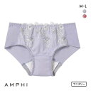 20%OFF【メール便(5)】 アンフィ AMPHI ブラジェニック BRAGENIC 脇高細見えタイプ ペア サニタリーショーツ 羽付きナプキン対応 BMI353シリーズ PMI053 ML レディース 全2色 M-L