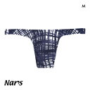 【メール便(3)】 ナルズ random plaid ジェンダーレス Tバック ビキニ 男女兼用 ショーツ 前とじ Nars