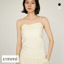 エミ カップ付きインナーキャミソール カップ付き キャミソール emmi レディース 全2色