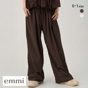エミ ナイロンイージーパンツ emmi レディース 全2色 0-1