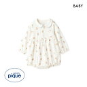 【メール便(15)】 ジェラートピケ キッズアンドベイビー ベビー ベビーベアロンパース ジェラピケ ルームウェア gelato pique Kids&Baby BABY 70-80