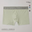 【メール便(25)】 アンダーソンアンダーソン レギュラーショートボクサー UNDERSON UNDERSON メンズ 全2色 1-2