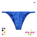 【メール便(4)】 ユニセックス PLAY WET side string ハーフバック M ビキニ 全8色