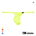【メール便(10)】 ティーエム コレクション SWIM 脇細 もっこりシャープ 水着素材 Tバック TB TM collection メンズ 全4色