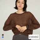 エミ シアーニットトップス emmi レディース 全3色