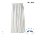 ジェラートピケ レディース スノーロングパンツ ジェラピケ パジャマ ルームウェア gelato pique 全2色