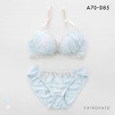 ピュアシェリ ミスティックボタニカル ブラセット ABCD ブラジャー ショーツ セット 大きいサイズ 盛り 谷間 L字 脇寄せ PURECHERIE レディース 全2色 A70-M-D85-LL