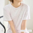 スナイデルホーム 接触冷感 カットレーヨンTシャツ SNIDEL HOME レディース 全2色