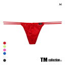 30%OFF【メール便(4)】 ティーエム コレクション New T2M2 Lace cute Tバック メンズ ビキニ TM collection 全6色
