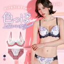 パンキュート ミスティックパピヨン ブラセット GHI65-95 大きいサイズ グラマー 谷間 盛り胸 寄せ上げ ブラジャー ショーツ PANCUTE レディース 全2色 G65-M-I90-3L