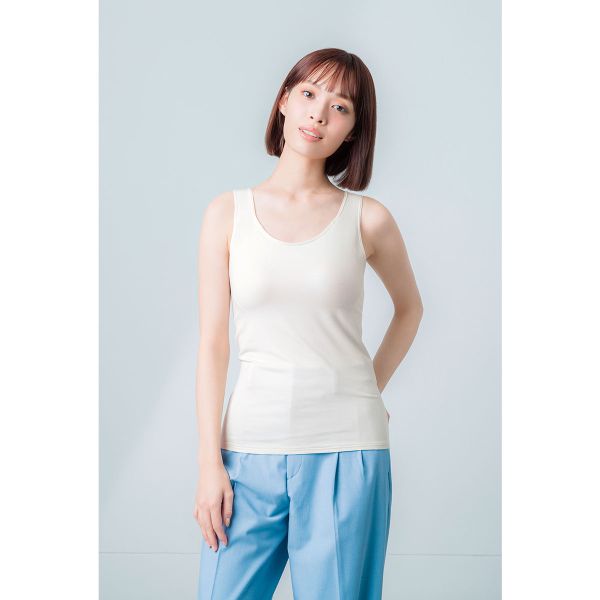 15％OFF ワコール ウイング シンクロブラトップ 保温タイプ タンクトップ カップ付...