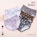 【メール便(5)】 のびのび2WAY プリント サニタリーショーツ 羽根つき対応 M-LL やや深ばき すっぽり ノーマル スタンダード レディース 全5色 M-LL