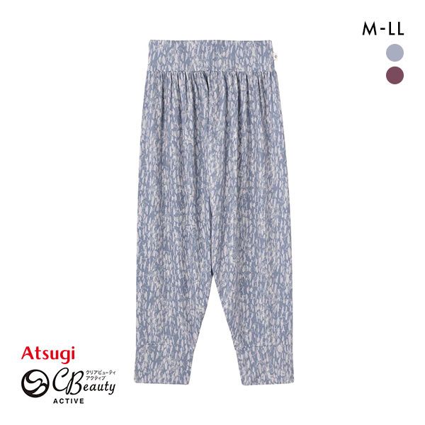 アツギ クリアビューティ アクティブ サルエルパンツ ATSUGI レディース 全2色 M-LL