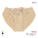 【メール便(5)】 アツギ イーセレクト e-select ペアショーツ スタンダード ATSUGI M L LL 大きいサイズ レディース 全3色 M-LL