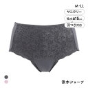 【メール便(10)】 アッ!モーレ 吸水ショーツ 約15cc対応 抗菌防臭 軽失禁 尿モレ 羽根つき対応 フェムテック レディース 全2色 M-LL