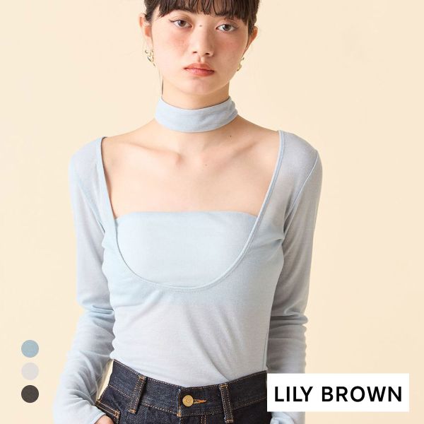 ꡼֥饦 Хɥդ2WAYܥǥ LILY BROWN ǥ 3