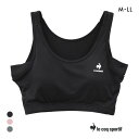 ルコックスポルティフ 汗取り付き モールドカップ ノンワイヤー ブラジャー ハーフトップ レディース le coq sportif 全3色 M-LL