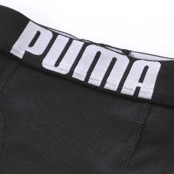 プーマ 男児 ワードロゴ 綿 ボクサーパンツ 2枚セット キッズ ジュニア 前あき PUMA メンズ 全2色 130-170 ev_sp 2
