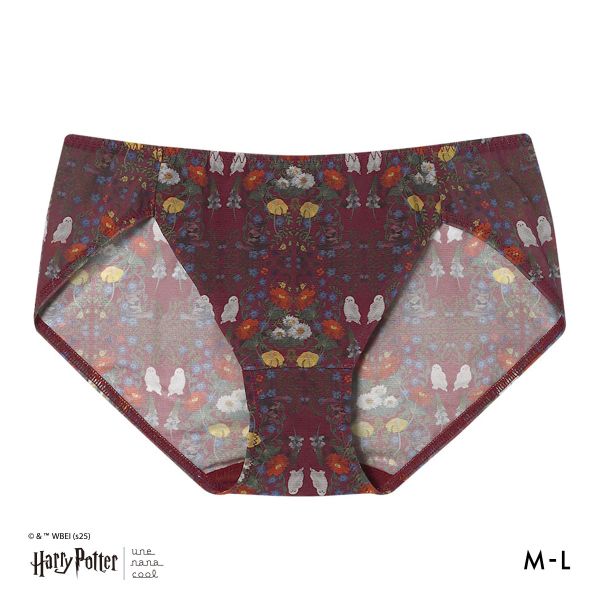 【メール便(4)】 ウンナナクール Harry Potter × une nana cool 364 レース 総レースショーツ スタンダード ハリー・ポッター ショーツ レディース 全4色 M-L