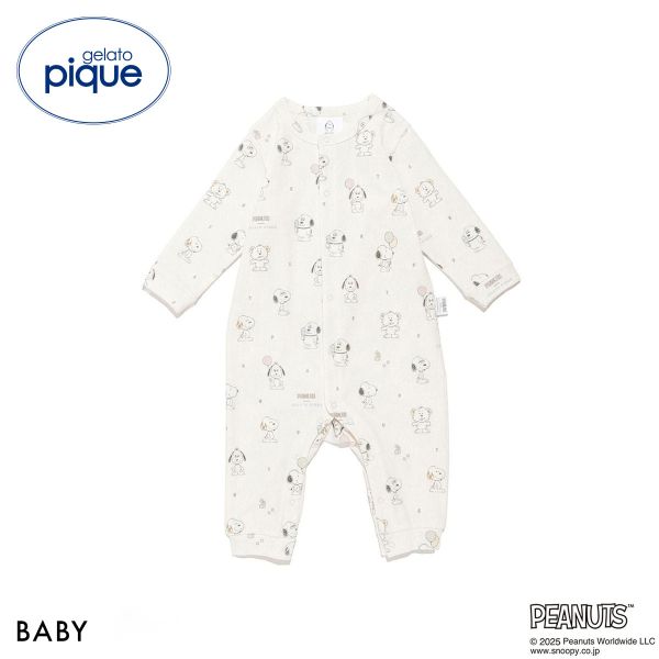 【メール便(30)】 ジェラートピケ キッズアンドベイビー gelato pique Kids＆Baby PEANUTS PUPPIES BAB..