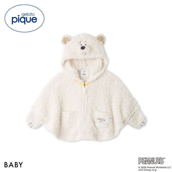ジェラートピケ キッズアンドベイビー gelato pique Kids＆Baby PEANUTS PUPPIES BABYジェラートアンデ..