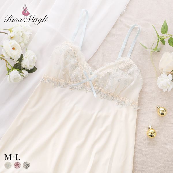 【メール便(7)】 リサマリ ルビー スリップ ランジェリー Risa Magli レディース 全3色 M-75-L-75