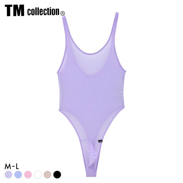 【メール便(15)】 ティーエム コレクション Clearskin Bulge style TB Bodysuits Tバックボディスーツ メンズ TM collection 全6色 M-L