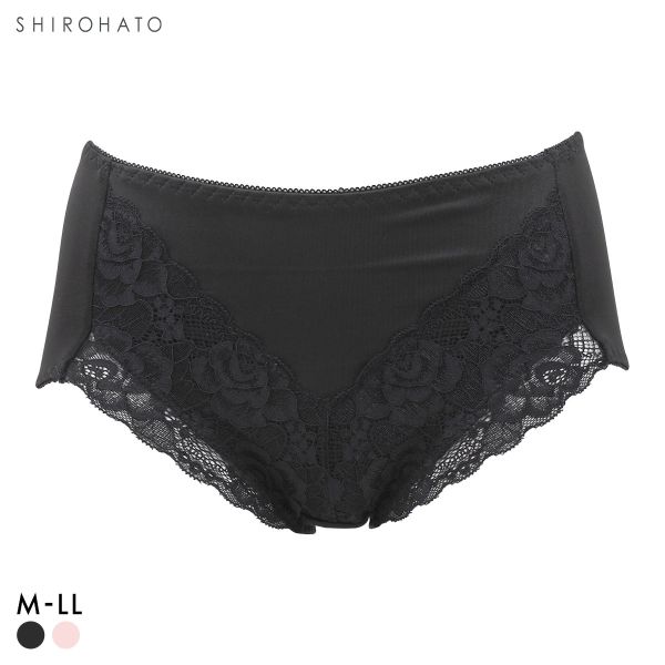 【メール便(5)】 お腹とお尻に効く ショーツガードル M L LL ハイウエスト 深ばき レディース 大きいサイズ 全2色 M-LL