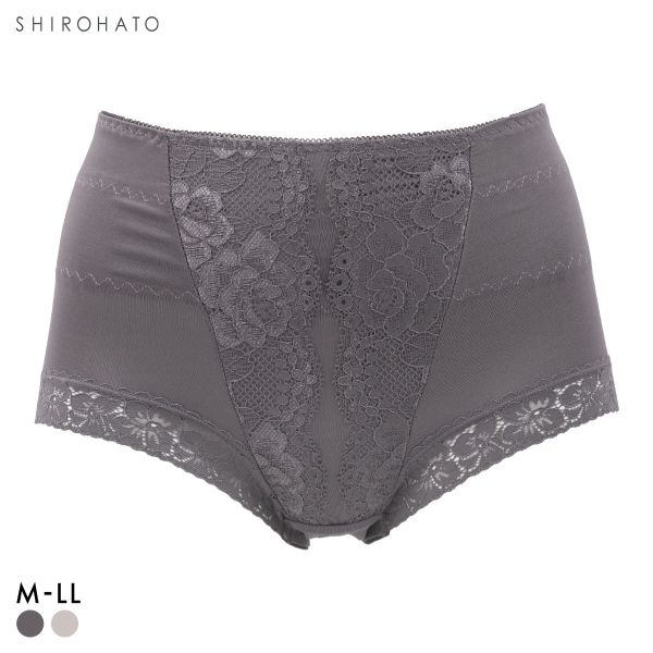 【メール便(5)】 骨盤とお尻に効く ショーツガードル M L LL ハイウエスト 深ばき レディース 大きいサイズ 全2色 M-LL