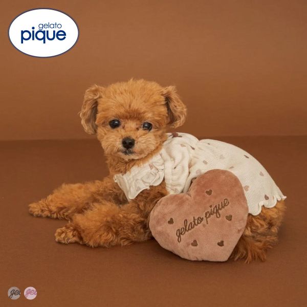 ジェラートピケ CAT&DOG Valentine ハートトイ ジェラピケ gelato pique バレンタイン 全2色