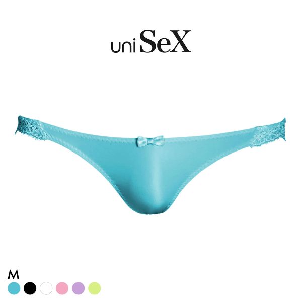 ＼最大1,000円OFFクーポン配布・2/16 23:59まで／ 【メール便(3)】 ユニセックス GMF back lace HB ハーフバック ショーツ ジェンダーレス 男女兼用 TM uniSeX 全6色