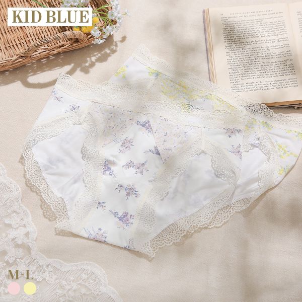 【メール便(5)】 キッドブルー 26ブリティッシュブーケ ショーツ スタンダード ノーマルショーツ KID BLUE レディース 全2色 M-L