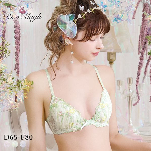 リサマリ コリンナ ブラジャー DEF 大きいサイズ リサマリミラクル谷間ブラ Risa Magli レディース 全3色 D65-F80