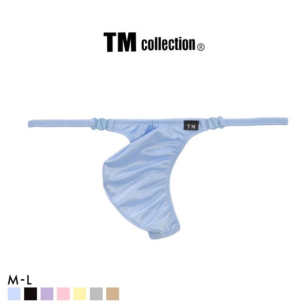 【メール便(4)】 ティーエム コレクション YKS クローバーホック付き もっこりシャープ TB Tバック ビキニ メンズ TM collection 全7色 M-L