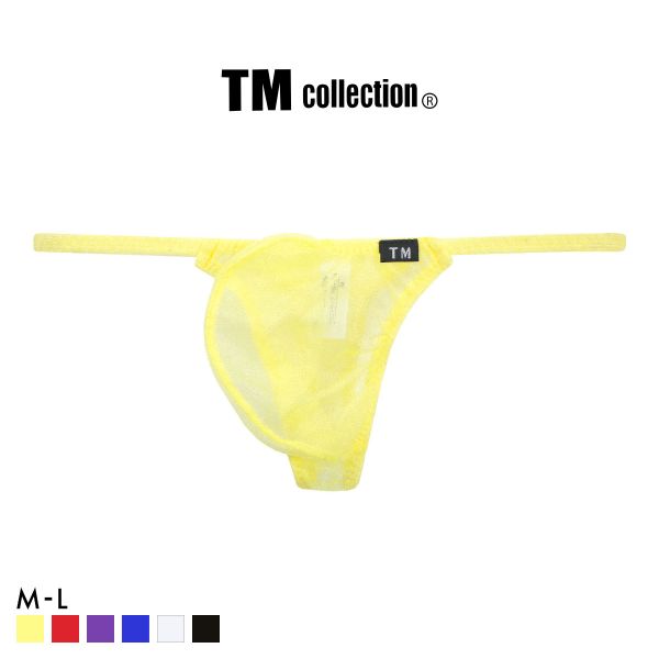 30％OFF【メール便(3)】 ティーエム コレクション Sparkhalf side string TB Tバック メンズ TM collection 全6色 M-L