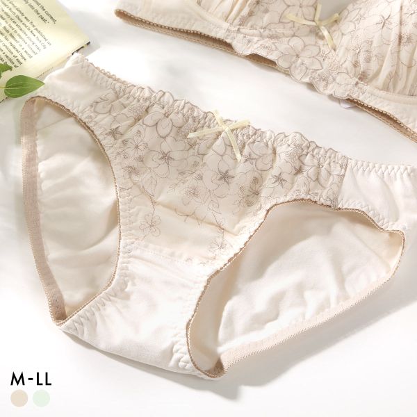 ＼緊急！先着400円クーポン配布／【メール便(4)】 カジュアルフィーリング コットンレース リラクシング ペアショーツ レディース ノーマルショーツ 単品 Casual Feeling 全2色 M-LL