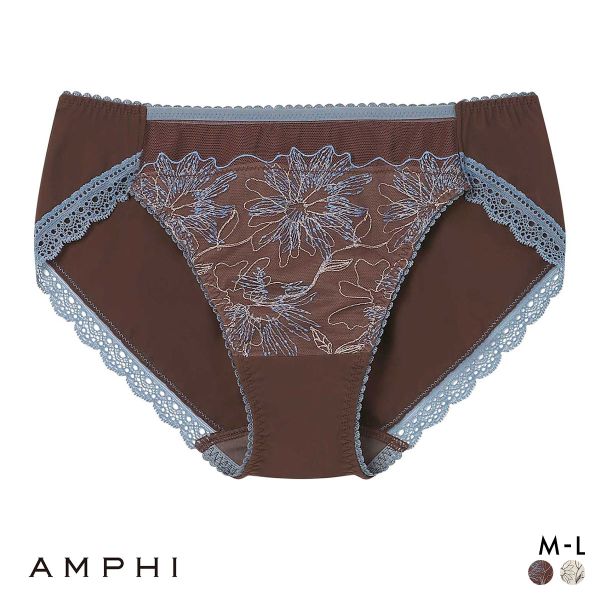 【メール便(4)】 アンフィ otona MUSE×AMPHI ブラジェニック ぴたっとフィットタイプ ペアショーツ スタンダード ショーツ BMI257シリーズ PMI157 AMPHI BRAGENIC レディース 全2色 M-L